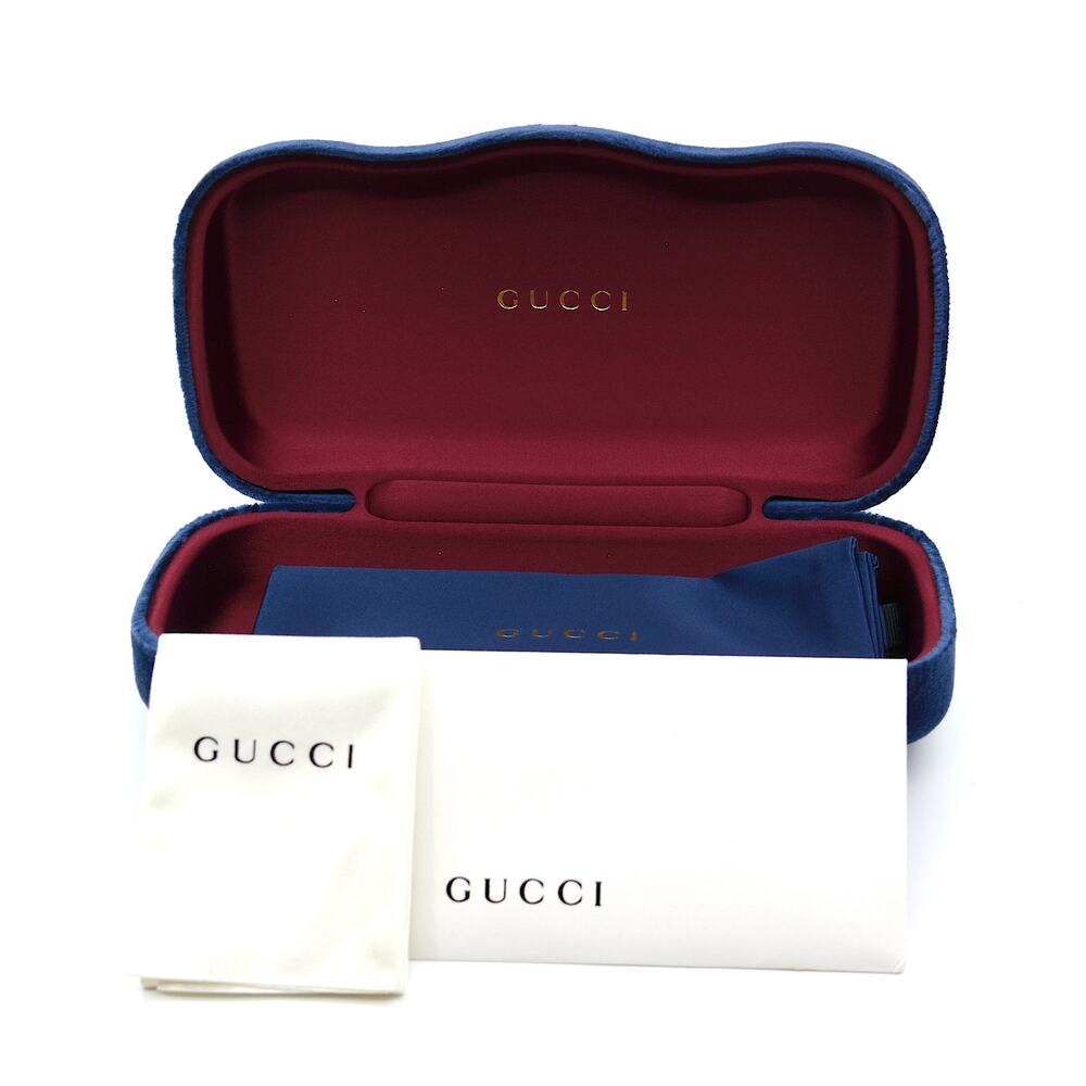 Gucci GG0631S 002 Brown Havana Authentic Gradient Round Women's Sunglasses - Picture 15 of 15